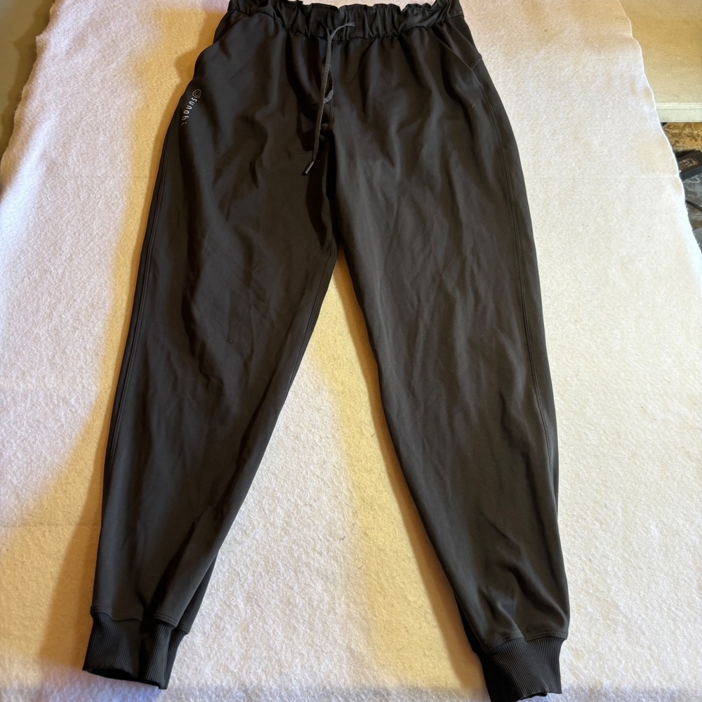 Lululemon Stretch High Rise Jogger Full Length LW5DQDS‎ Womens 8 Black